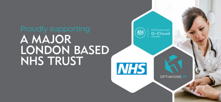Proudly supporting a major London based NHS trust